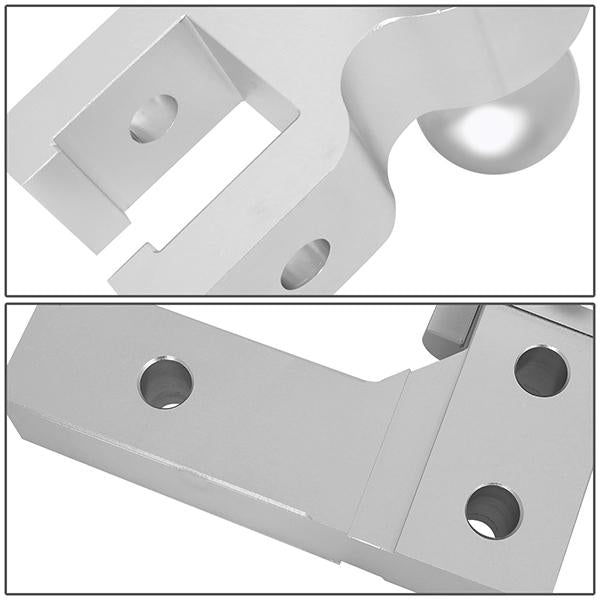 2 in.  Receiver Trailer Towing Hitch - 6 in.  - Adjustable - Aluminum - 5