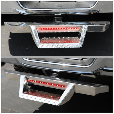 Square Trailer Tow Hitch Step Bar <br>32.5 in. Long Bar