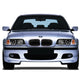D-Motoring - Headlights - LED U-Halo - Black Housing - Projector - Plug-n-Play - Pair - 99-01 BMW 3-Series Sedans / Wagons - 7