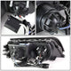 D-Motoring - Headlights - RGB Color LED U-Halo - Black Housing - Projector - Plug-n-Play - Pair - 99-01 BMW 3-Series Sedans / Wagons - 6