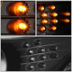 04-07 BMW 5-Series E60 Headlights - LED U-Halo+Turn Signal - w/Projector - Clear Lens - Pair - HL-3D-E6003-BK - 8