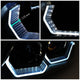 D-Motoring - Headlights - LED 3D Crystal U-Halo - Black Housing - Clear Lens - Clear Corner - Plug-n-Play - Pair - BMW 323I / 325XI / 325I / 328I / 328XI / 330I  4-Door Sedan4-Door Sedan - 3