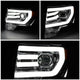 09-14 Ford F-150 Headlights - LED DRL - Front Bumper - Smoked Lens - Amber Corner - Projector - Pair - HL-3D-F15009-SM-AM - 3