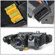 D-Motoring - Headlights - LED 3D Crystal U-Halo+DRL - Black Housing - Plug-n-Play - Pair - 12-16 BMW F30 3-Series 4-Dr Sedan & Wagon - 6