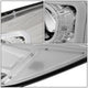 13-16 Ford Escape Headlights - LED DRL - Front Bumper - Clear Lens - Clear Corner - Projector - Pair - HL-3D-FESC13-CH-CL1 - 6
