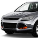 13-16 Ford Escape Headlights - LED DRL - Front Bumper - Clear Lens - Clear Corner - Projector - Pair - HL-3D-FESC13-CH-CL1 - 9