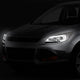 13-16 Ford Escape Headlights - LED DRL - Front Bumper - Clear Lens - Clear Corner - Projector - Pair - HL-3D-FESC13-CH-CL1 - 10