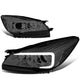 13-16-ford-escape-headlights-led-drl-smoked-lens-clear-corner-projector-pair-hl-3d-fesc13-sm-cl1 - 2