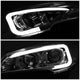 13-16 Ford Escape Headlights - LED DRL - Smoked Lens - Clear Corner - Projector - Pair - HL-3D-FESC13-SM-CL1 - 4