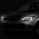 13-16 Ford Escape Headlights - LED DRL - Smoked Lens - Clear Corner - Projector - Pair - HL-3D-FESC13-SM-CL1 - 10