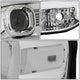 07-14 Ford Expedition Headlights - LED DRL - Front Bumper - Clear Lens - Clear Corner - Projector - Pair - HL-3D-FEXP07-CH-CL1 - 5