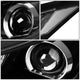 D-Motoring - Headlights - LED Drl - Clear Lens - Projector - Plug-n-Play - Pair - 11-13 Hyundai Elantra 4-Door Sedan - 5