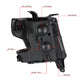 D-Motoring - 15-18 Chevy Suburbban Tahoe Headlights - LED DRL - Smoked Lens - Clear Corner - Dual Projector - Plug-n-Play - Pair - 6