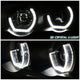 D-Motoring - Headlights - RGB Color LED U-Halo - Black Housing - Projector - Plug-n-Play - Pair - 00-03 BMW X5 - 4