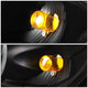 D-Motoring - Headlights - RGB Color LED U-Halo - Black Housing - Projector - Plug-n-Play - Pair - 00-03 BMW X5 - 5