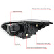 D-Motoring - 15-18 Ford Focus Headlights - LED DRL+Chasing Turn Signal - Clear Lens - Projector - Plug-n-Play - Pair - 6