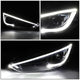 D-Motoring - 15-18 Ford Focus Headlights - LED DRL+Chasing Turn Signal - Clear Lens - Projector - Plug-n-Play - Pair - 3