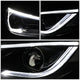 D-Motoring - 15-18 Ford Focus Headlights - LED DRL+Chasing Turn Signal - Clear Lens - Projector - Plug-n-Play - Pair - 4