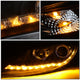 D-Motoring - 11-16 Kia Sportage Headlights - LED DRL+Turn Signal+Halo - Clear Lens - Projector - Plug-n-Play - Pair - 5