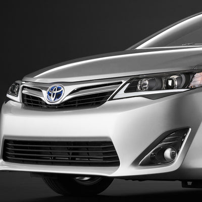 D-Motoring - 12-14 Toyota Camry Headlights - 3D LED DRL - Clear Lens - Projector - Plug-n-Play - Pair - 7