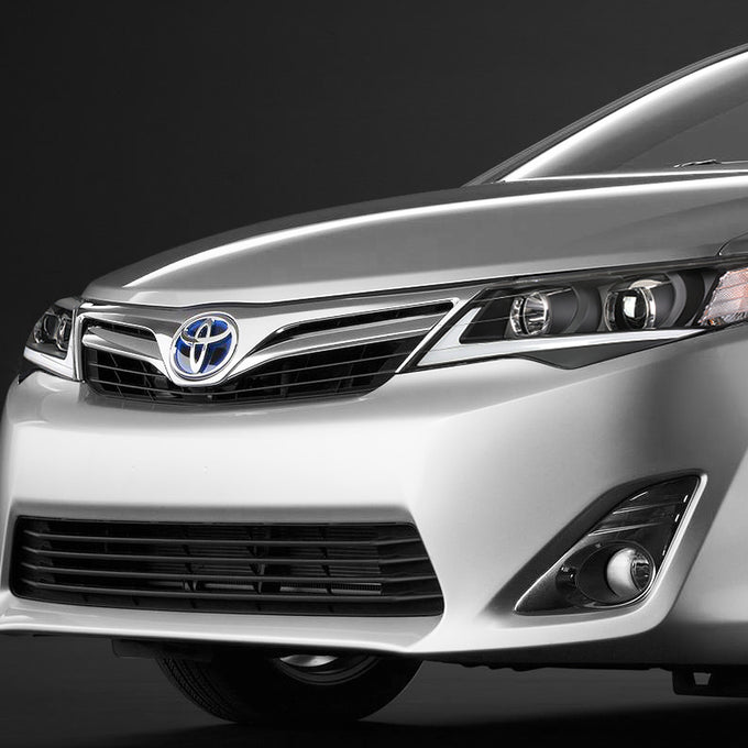 D-Motoring - 12-14 Toyota Camry Headlights - 3D LED DRL - Clear Lens - Projector - Plug-n-Play - Pair - 7