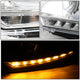 D-Motoring - 10-14 VW Golf/GTI Headlights - Chasing LED Turn Signal+3D DRL - Clear Lens - Projector - Plug-n-Play - Pair - 4