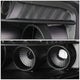 D-Motoring - Headlights - LED DRL - Black Housing - Projector - Plug-n-Play - Pair - Lexus SC300 / SC400 - 5