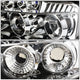 D-Motoring - Headlights - LED DRL - Chrome Housing - Projector - Plug-n-Play - Pair - Lexus SC300 / SC400 - 5