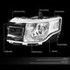 13-19-ford-flex-chrome-housing-clear-corner-headlight-lamps-hl-fflex13-ch - 2