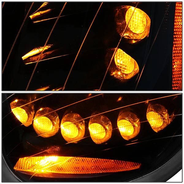 led-drl-turn-signal-04-17-freightliner-columbia-projector-headlight-lamps-black-hl-hay-003-bk - 5
