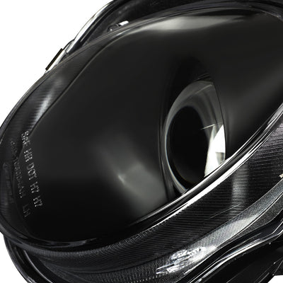 D-Motoring - Headlights - Black Housing - Projector - Plug-n-Play - Pair - Lexus SC300 / SC400 - 2