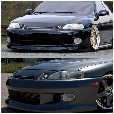 D-Motoring - Headlights - Black Housing - Projector - Plug-n-Play - Pair - Lexus SC300 / SC400 - 5