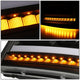 07-14 Tahoe Suburban Headlights - LED Sequential Signal - Clear Lens - Amber Corner - Projector - Pair - 5