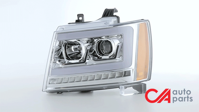 07-14-tahoe-suburban-headlights-led-sequential-signal-clear-lens-amber-corner-projector-pair-hl-hpl-csa07-ch-am - 11