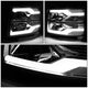 D-Motoring - 07-14 Chevy Silverado Headlights - Dual LED DRL Tube - Clear Lens - Clear Corner - Projector - Plug-n-Play - Pair - 3