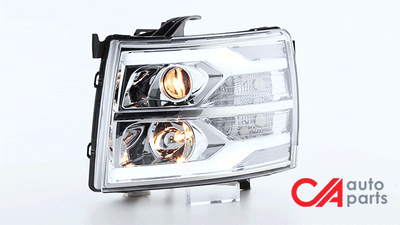 07-14-chevy-silverado-headlights-dual-led-drl-tube-clear-lens-clear-corner-projector-plug-n-play-pair-hl-hpl-csil07-g2-ch-cl1 - 3