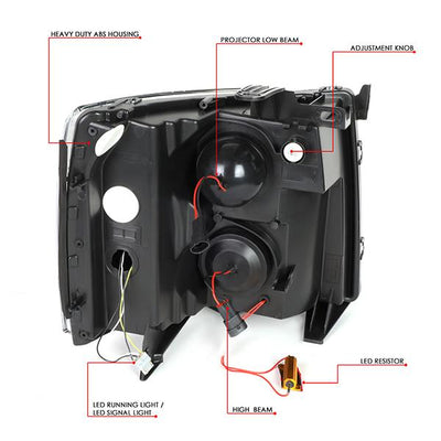 led-sequential-turn-signal-07-14-chevy-silverado-1500-2500-3500-projector-headlight-hl-hpl-csil07-g3-bk-sm-am - 9