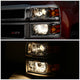 D-Motoring - Headlights - Smoked Lens - Amber Corner - Projector - Plug-n-Play - Pair - Chevrolet Silverado 1500 - 4