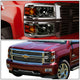 D-Motoring - Headlights - Smoked Lens - Amber Corner - Projector - Plug-n-Play - Pair - Chevrolet Silverado 1500 - 5