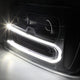 D-Motoring - 02-06 Chevrolet Trailblazer EXT  Headlights - LED DRL - Black Housing - Clear Reflector - Projector - Plug-n-Play - Pair - 2