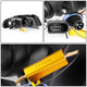 D-Motoring - Headlights - LED DRL+Corner - Black Housing - Projector - Plug-n-Play - Pair - 96-01 Audi A4 & Quattro Models - 5