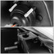 D-Motoring - Headlights - LED DRL+Corner - Black Housing - Projector - Plug-n-Play - Pair - 96-01 Audi A4 & Quattro Models - 6