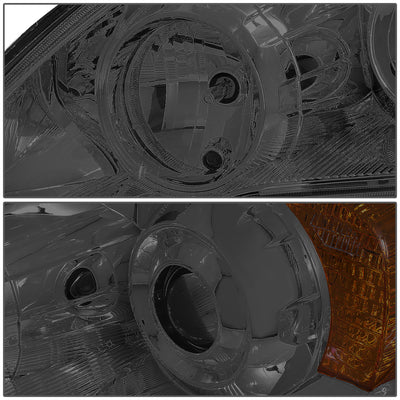 D-Motoring - Headlights - Smoked Lens - Projector - Plug-n-Play - Pair - 07-11 Honda CRV - 3