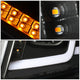 D-Motoring - 11-13 Jeep Grand Cherokee Headlights - LED DRL+Signal - Clear Lens - Amber Corner - Projector - Plug-n-Play - Pair - 4