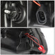 D-Motoring - 11-13 Jeep Grand Cherokee Headlights - LED DRL+Signal - Smoked Lens - Amber Corner - Projector - Plug-n-Play - Pair - 5