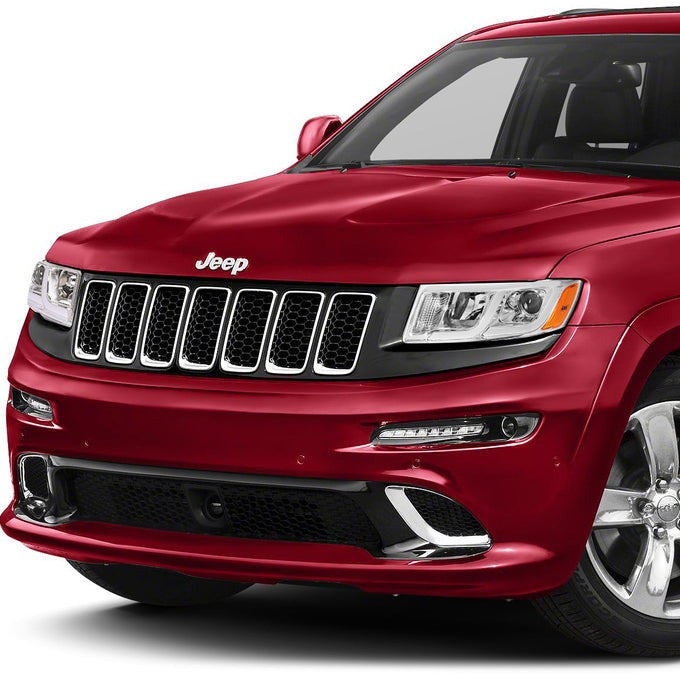 D-Motoring - 14-16 Jeep Grand Cherokee Headlights - LED DRL - Clear Lens - Amber Corner - Projector - Plug-n-Play - Pair - 7
