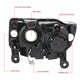 D-Motoring - 14-16 Jeep Grand Cherokee Headlights - LED DRL - Clear Lens - Clear Corner - Projector - Plug-n-Play - Pair - 6