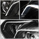 D-Motoring - Headlights - LED DRL+Signal - Black Housing - Clear Lens - Projector - Plug-n-Play - Pair - Mercedes S350 / S430 / S500 / S55 AMG / S600 / S65 AMG - 5