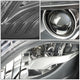 D-Motoring - Headlights - LED DRL+Turn Signal - Black Housing - Projector - Plug-n-Play - Pair - Mercedes GLK250 / GLK280 / GLK300 / GLK350 - 4
