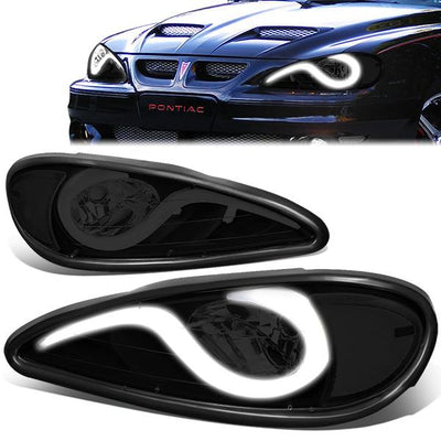 99-05-pontiac-grand-amheadlights-led-drl-smoked-housing-smoked-lens-clear-corner-pair-hl-hpl-pgam99-bk-sm-cl1 - 1